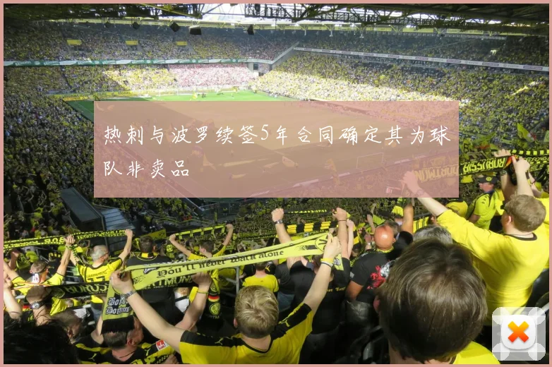 热刺与波罗续签5年合同确定其为球队非卖品